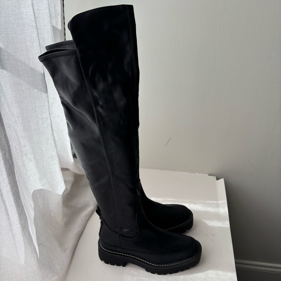 Sam Edelman Lerue Over The knee Boots Sz 6.5 - Picture 5 of 12
